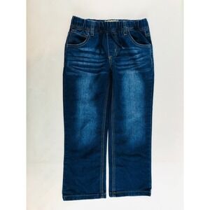 Baileys Jeans, Girls Medium 8, Blue, Denim, Pull On, Elastic Waist, Drawstring